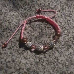 BEADED BLING BRACLET